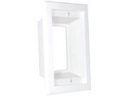 MIDLITE 1GPP 1W 1 Gang Recessed Box Wall Plate Combo