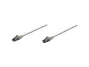 INTELLINET 334129 CAT 6 UTP Patch Cable 10ft Gray