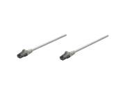 INTELLINET 340373 CAT 6 UTP Patch Cable 3ft Gray