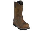 UPC 679145712248 product image for Men's John Deere Work Safety Boots Leather Rubber Outsole | upcitemdb.com