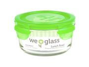 Wean Green Glass Lunch Bowl, Pea, 13 Oz