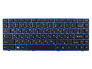 Laptop Keyboard for lenovo lenovo z370 z375 z470 z475 red blue english Blue US Layout Version