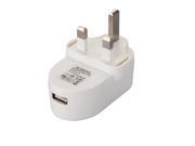 UK Plug USB Power Charger Adapter Travel Home Wall for Tablet PC 5V 2A