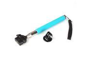 Telescoping Extendable Pole Handheld Monopod with Tripod for Gopro Hero 3+ 3 2 1
