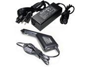 Super Power Supply? AC / DC Adapter Charger Cord 2-in-1 Combo Wall + Car for HP Pavilion HP Compaq Tablet TC1000 TC1100 Fits 402018-001 380467-003 PPP09H Netboo