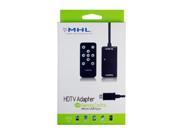 MHL HDTV Adapter For Smartphones and Tablets Micro USB to HDMI 1080p with Remote Control Included for S7 951wd S10 102L S10 103L MediaPad Lite Android Tablet As