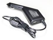 Super Power Supply® DC Laptop Car Adapter Charger Cord with USB charging port for Dell XPS Ultrabook Laptops