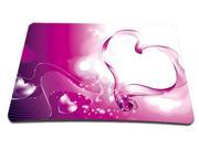 Soft Mouse Pad Neoprene Laptop PC MousePad Heart Pink