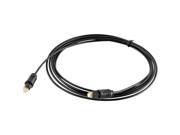 3 pack 6 FT Digital Fiber Optic Audio Cable Cord Optical SPDIF TosLink
