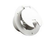 Jr Products Deluxe Round Electric Cable Hatch Polar White 541 2 A