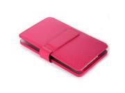 Waterproof Rose PU folio Case USB Keyboard for 7
