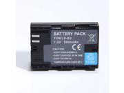 2x LP E6 LPE6 Li ion Battery For Canon 5D Mark III 6D 7D 60D Show battery level