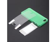 For iPhone 5 5S Ultra Thin Transparent Crystal Matte Clear Hard TPU Case Cover green