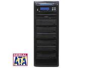 Systor 1 to 6 CD DVD Duplicator USB SD CF Flash Memory Card Drive to DVD Backup Copier Tower