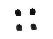 SuperNight®  Black Color, 4pcs/lot, Upgrade Protection Rubber Feet For Hubsan X4 H107D RC Quadcopter Spare Part Replacement
