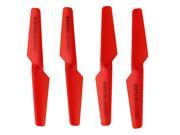 SuperNight® 4pcs/lot, Red Color, Rc Quadcopter Spare Part Plastic Main Blades Propellers For Syma X5 X5C RC Quadcopter