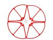 SuperNight® Red Color / 4 PCS Propeller Guard Protection Frame For Syma X8C, X8W, X8G Quadcopter Propeller Guard Necessary Parts
