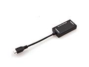 New MHL Micro USB To HDMI Adapter Cable Support 1080p With External Power Source