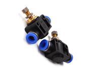 5x Push In Speed Controller 8mm Pneumatic Air Flow Control Valves
