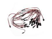 10Pcs 19.7 Length 3 Pin RC Servo Y Extension Cable for RC Car Plane Connection