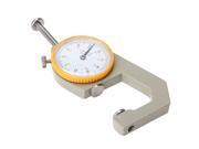 0.1mm Roud Dial Thickness Gage Gauge Measurement Tool 0 to 20mm