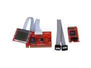 Red PTI8 Motherboard Diagnostic Tester Post Card With 2 Displays