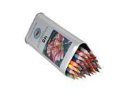 48pcs Wood Water Soluble Pencils Watercolor Assorted for Artist Sketch Metal Box
