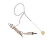 BQLZR EY 531B 3.5mm Connector Single Earhook Microphone for Audio Wireless Skin Color