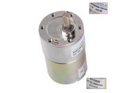 12V DC 60 RPM Gear Box Speed control Electric Motor Low noise Dia 37mm