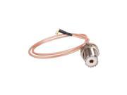 Hot Sale UHF Female Jack to MCX Right Angle Male Pigtail RG316 Adapter Cable 20