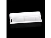 2Pcs White Battery Cover Case Wireless Controller 3.4x1.4 inch