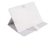 9.7 Inch 9.7'' PU Leather Case Android Tablet PC Cover Stand White Anti-dust