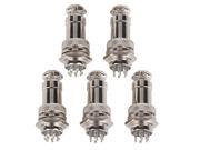 5x Aviation Plug 8 Pin 16mm GX16 8 Metal Connector Withstand Voltage 1500V AC