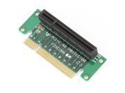 Green PCI Express 8X Riser Card 4 Circuit Board Adapter