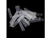 100 x 15mm Disposable Test Tubes Rimless 1 Bag