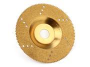 DIY Jewelry Craft 1.2mm Thickness Grinding Wheel Golden Diameter Outside 100mm