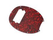 4String Electric Bass Pickguard Guard Plate For Electric BASS RED TORTOISE SHELL