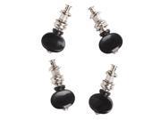 4pcs Precise Ukulele Tuning Pegs Pin Set Plastic Button Steel Central Axis