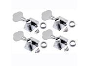 Chrome Vintage Open Bass Machine Heads For Electric Bass 4R