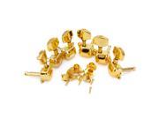 BQLZR Gold 3x3 Semiclosed Tuning Pegs Machine Heads For Acoustic guitar