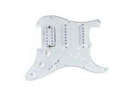 Loaded Prewired Pickguard SSH White Pearl for ETC Guitar