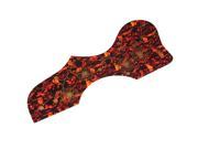 Red with flower patterns PVC Guitar Pickguard Guard Plate Adhesive tape