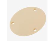 BQLZR CIRCULAR BACK PLATE FOR ELECTRIC GUITAR CREAM COLOR