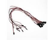 10pcs 3 Pin 50cm Male to Female Servo Extension Cord Lead Wire For RC Model
