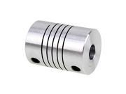 New Stepper Motor Clamp Threaded Helical Winding Coupler 6mm to 6mm Top Tight