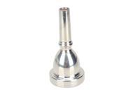 Professional Silver Plated Large Tuba Horn Mouthpiece Musical Instrument