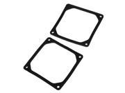 2x 80mm PC Case Fan Anti Vibration Gasket Silicone Shock Proof Absorption Pad