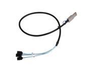 SFF 8088 Hard Disk Splitter Cable SAS 26Pin to 4 SATA 7Pin 12Gbps 100cm
