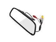 4.3 16 9 Screen Color TFT LCD Car Rearview Mirror Monitor for DVD Camera