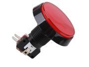5 x Arcade Game Player Red Round Push Button Switch 60mm Dia DC 12V LED Lighted